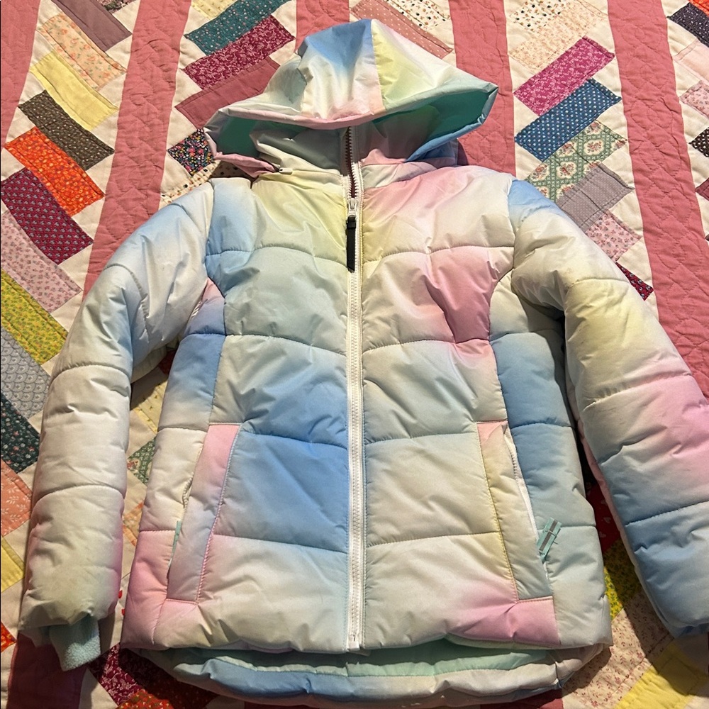 All in Motion Kids Multicolor Puffer Jacket